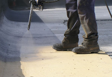 Coating systems over Lexington spray foam roof systems